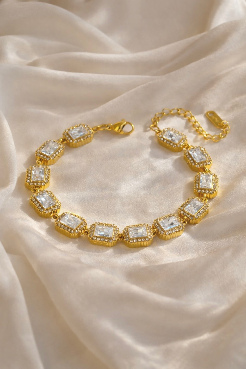 The Crystal Frame Bracel
