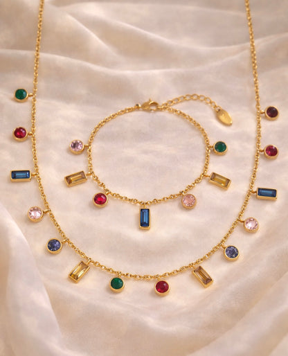 Mixed gem set